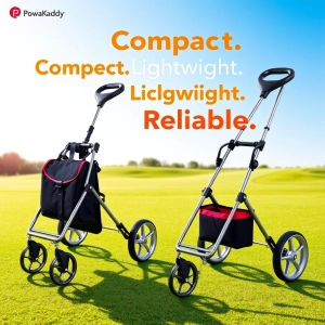 PowaKaddy Micra Push Cart Review - GolFesto